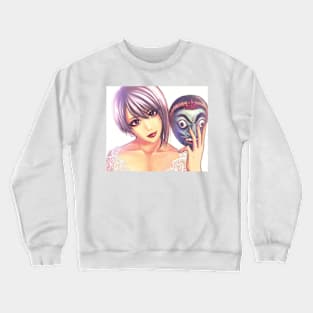 Beauty behind the mask Crewneck Sweatshirt